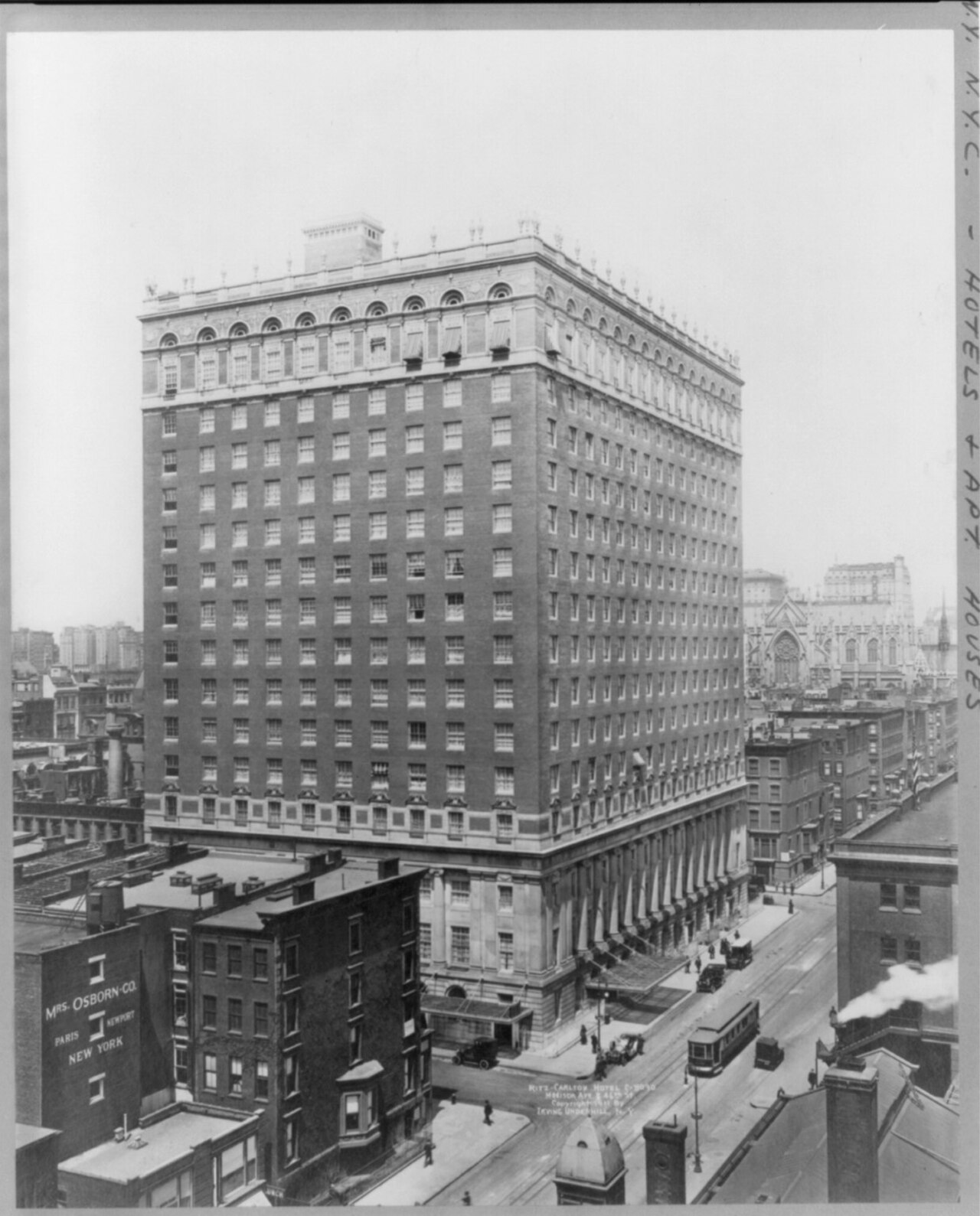Ritz-Carlton Hotel building exterior