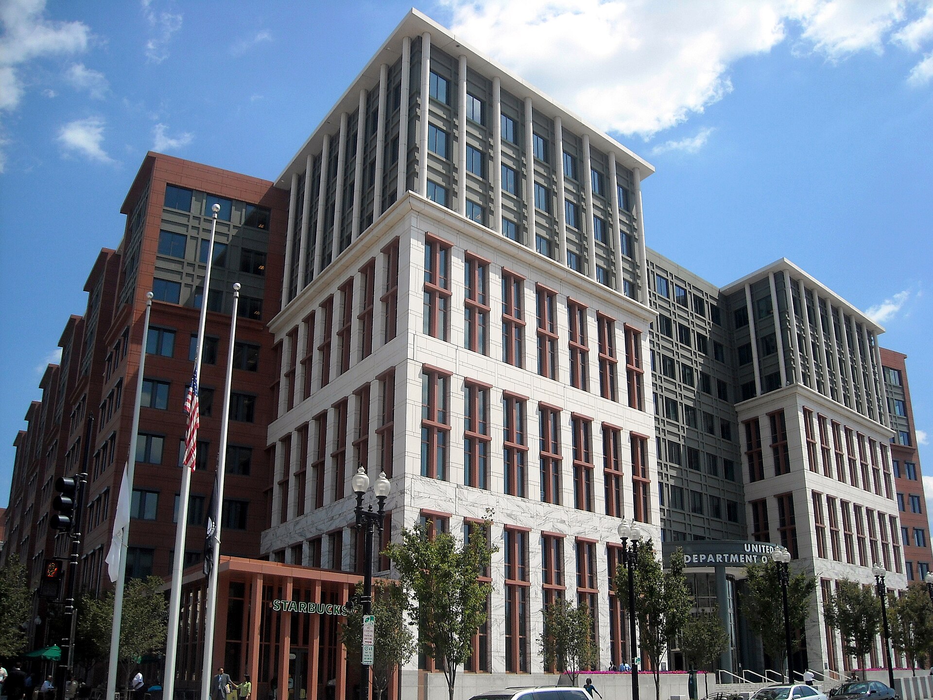 The United States Department of Transportation building