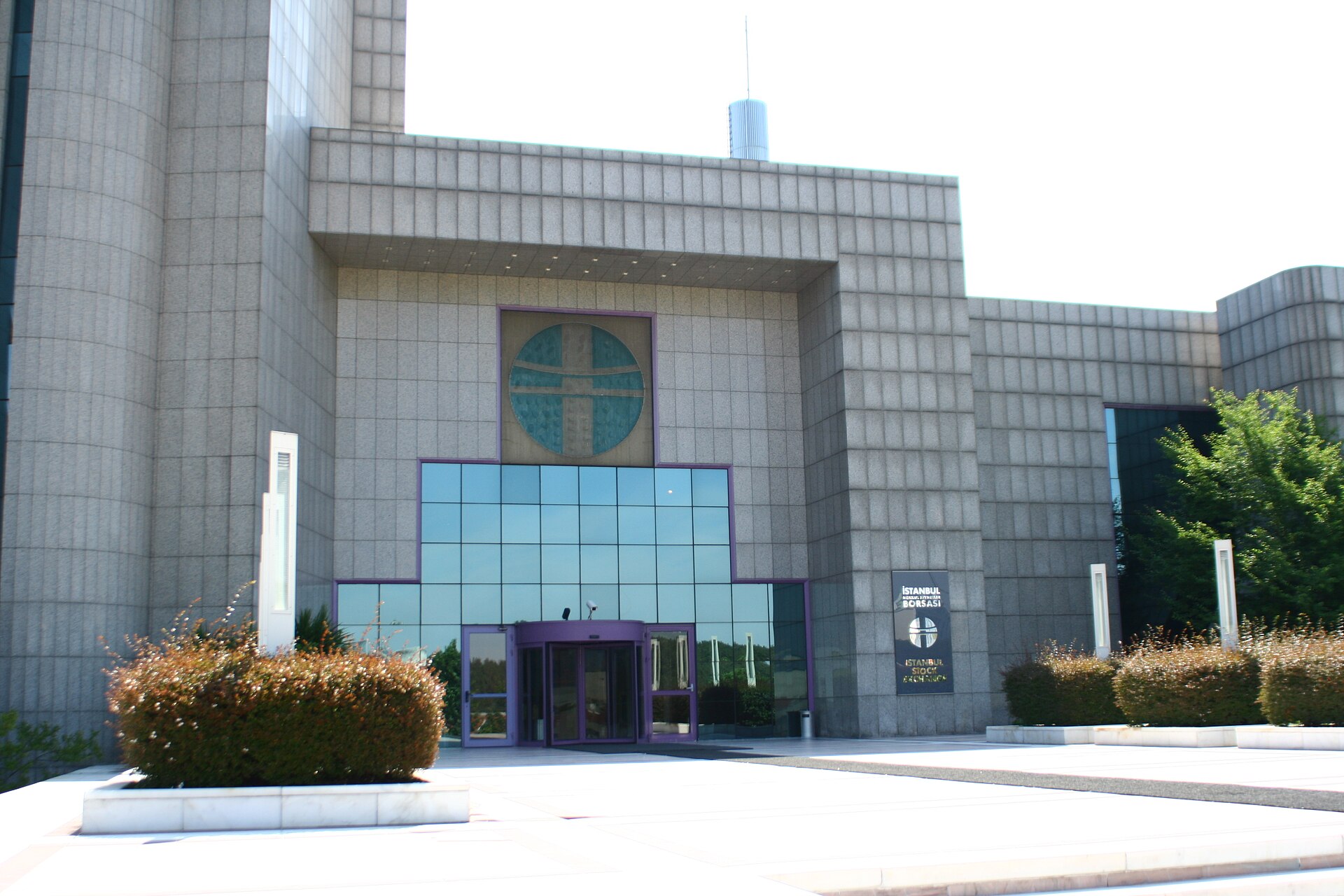The exterior of the Istanbul Stock Exchange building