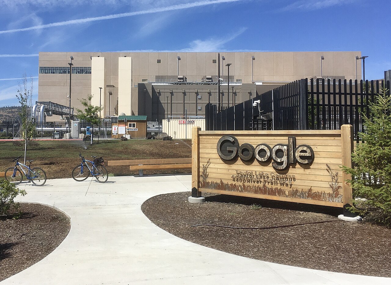 Google data center in The Dalles, Oregon, photographed on June 23, 2020.
