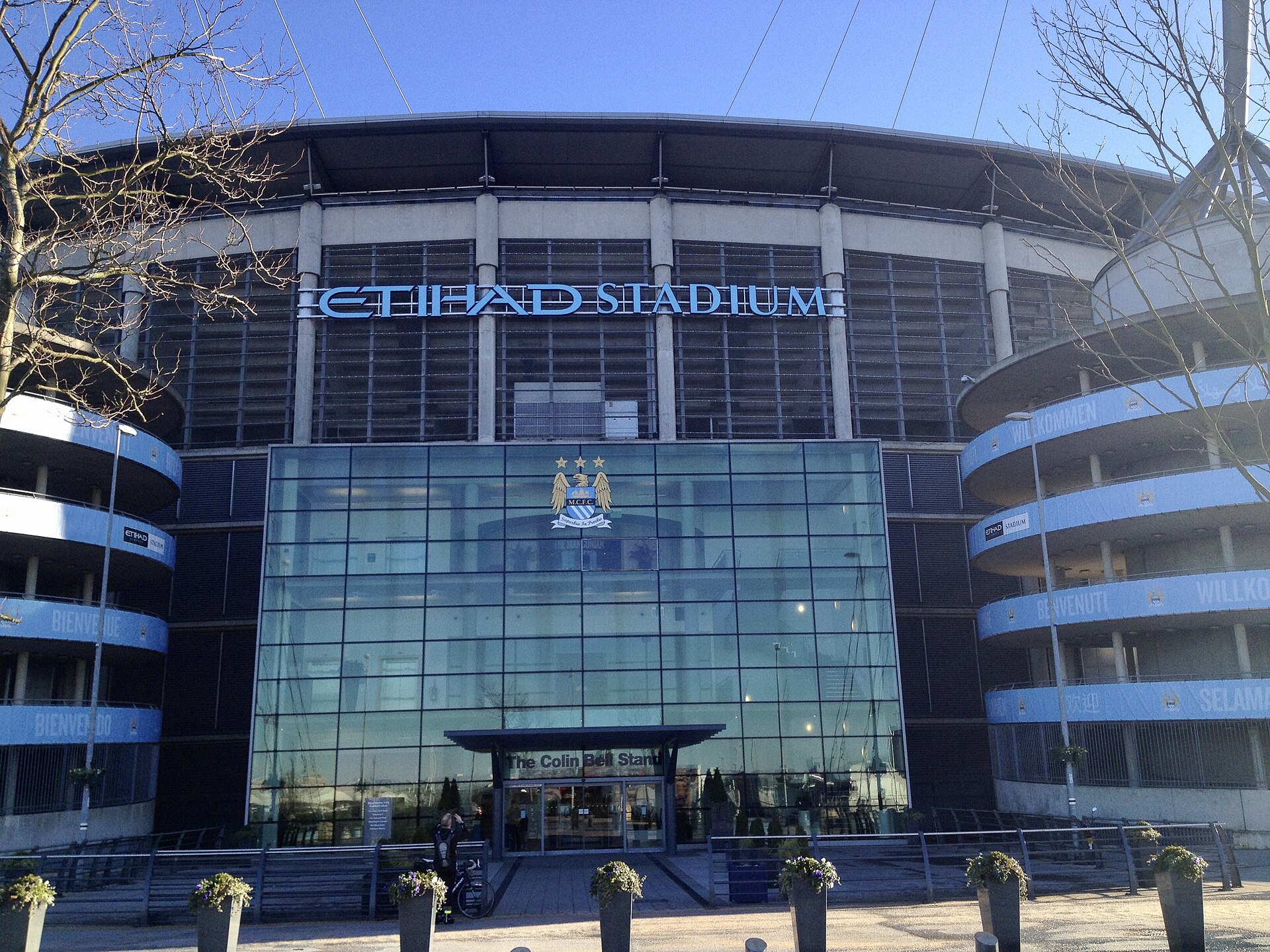 Etihad Stadium, home of Manchester City Football Club